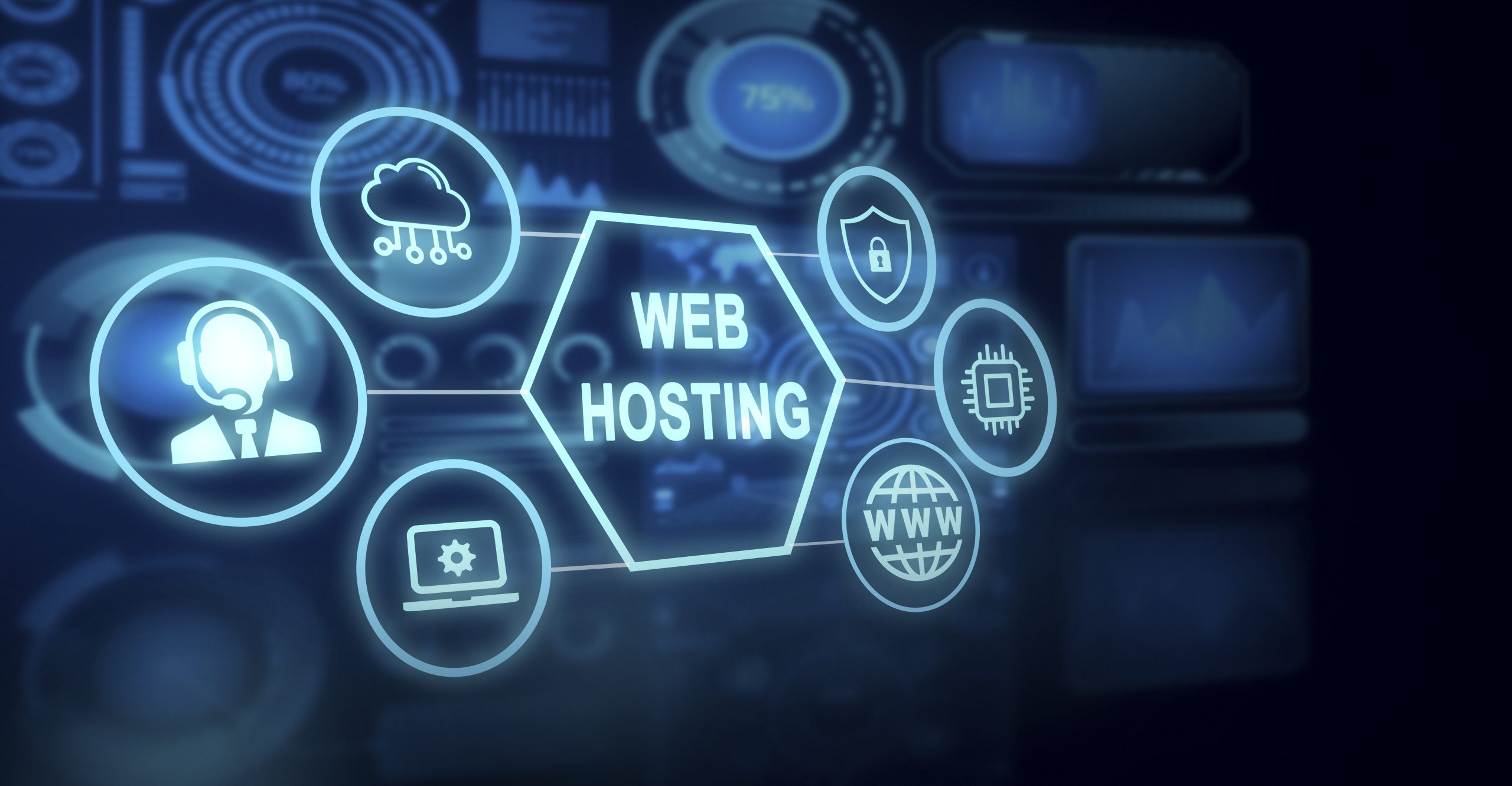 website hosting concept