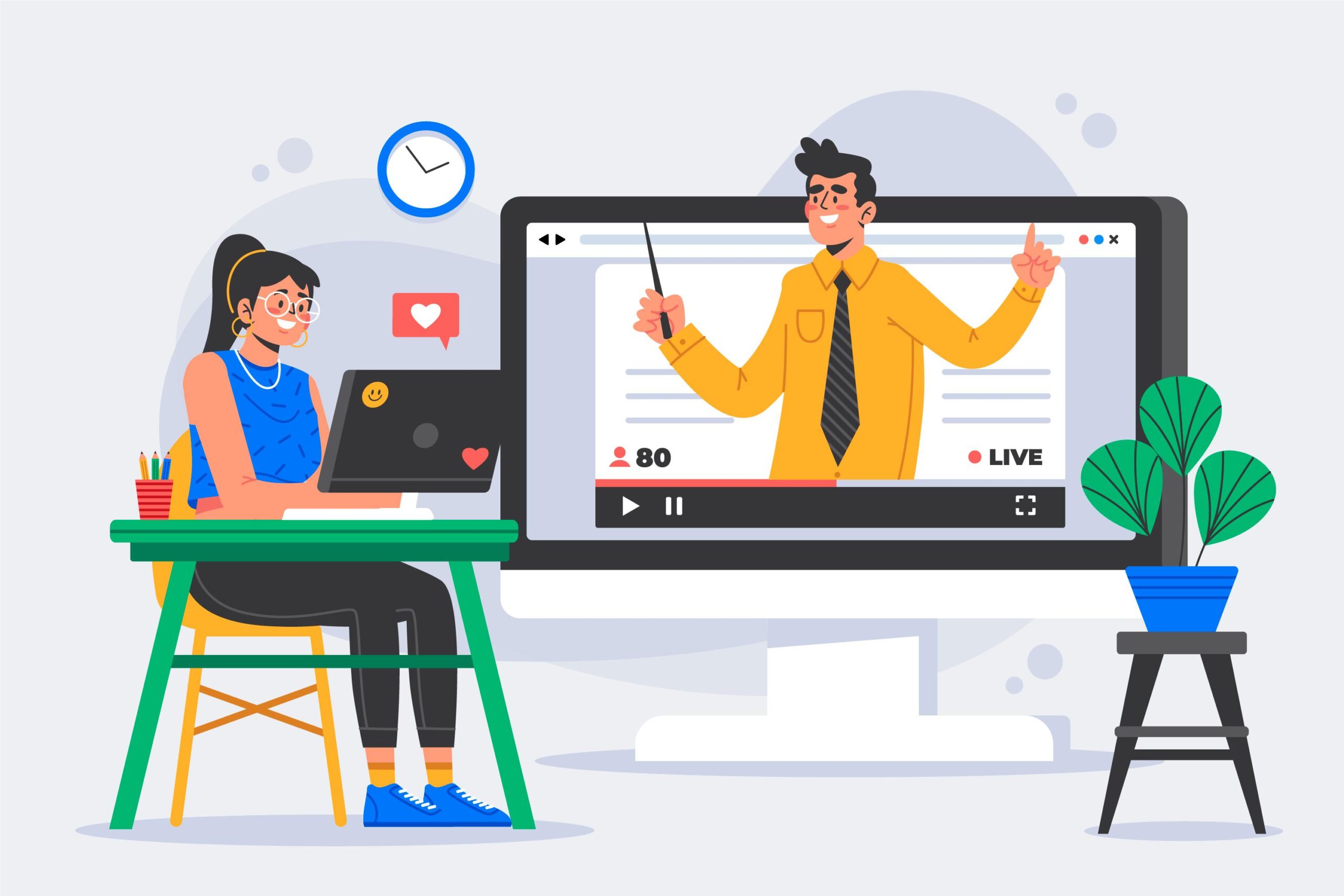 Join Live or watch on your own time
